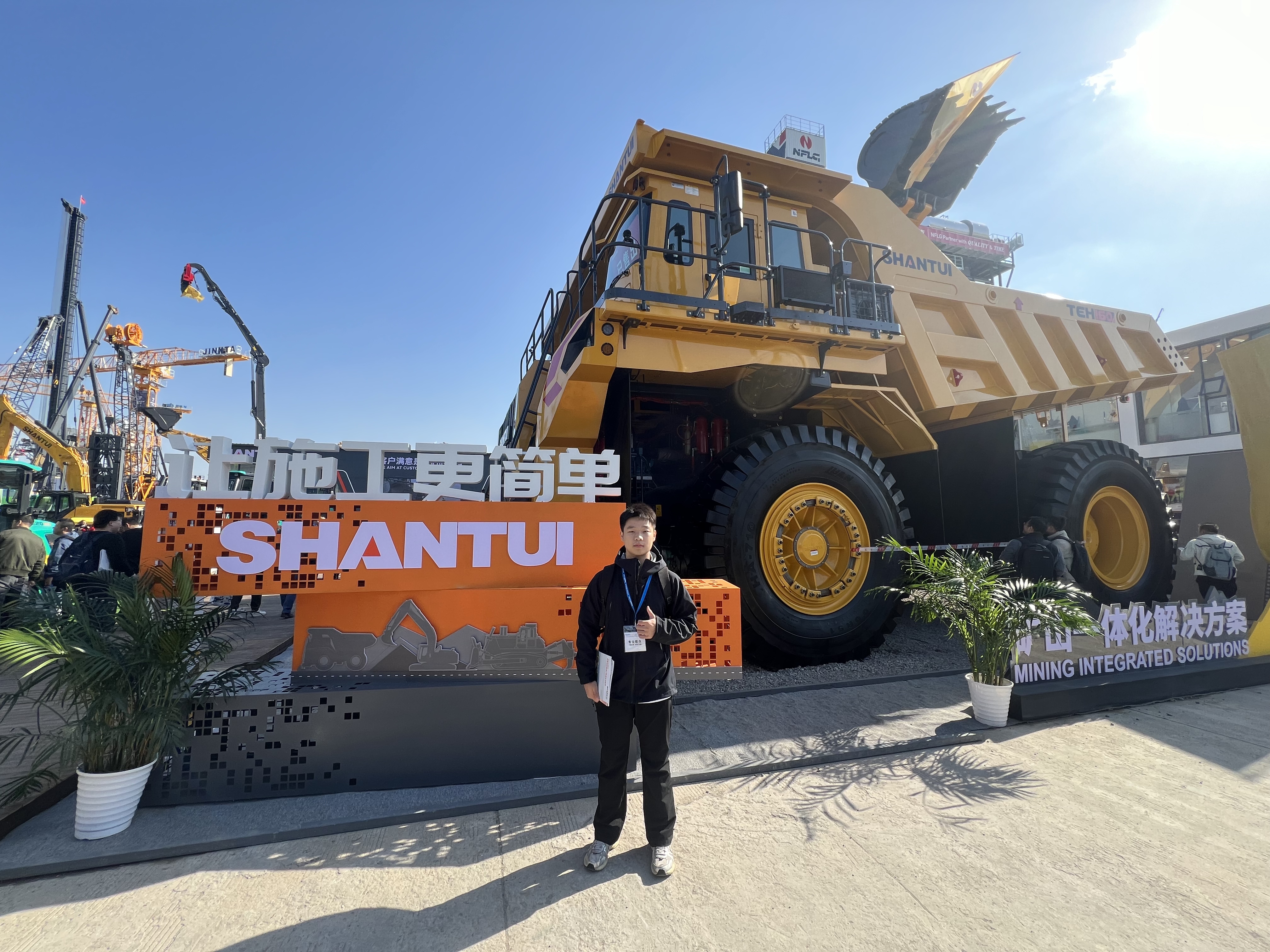 Estávamos na Exposição Bauma
