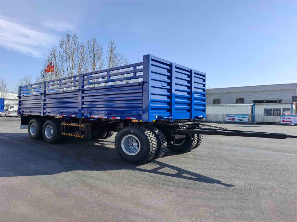 Derun Fence Cargo Drawbar Trailer & Truck será enviado para a Etiópia