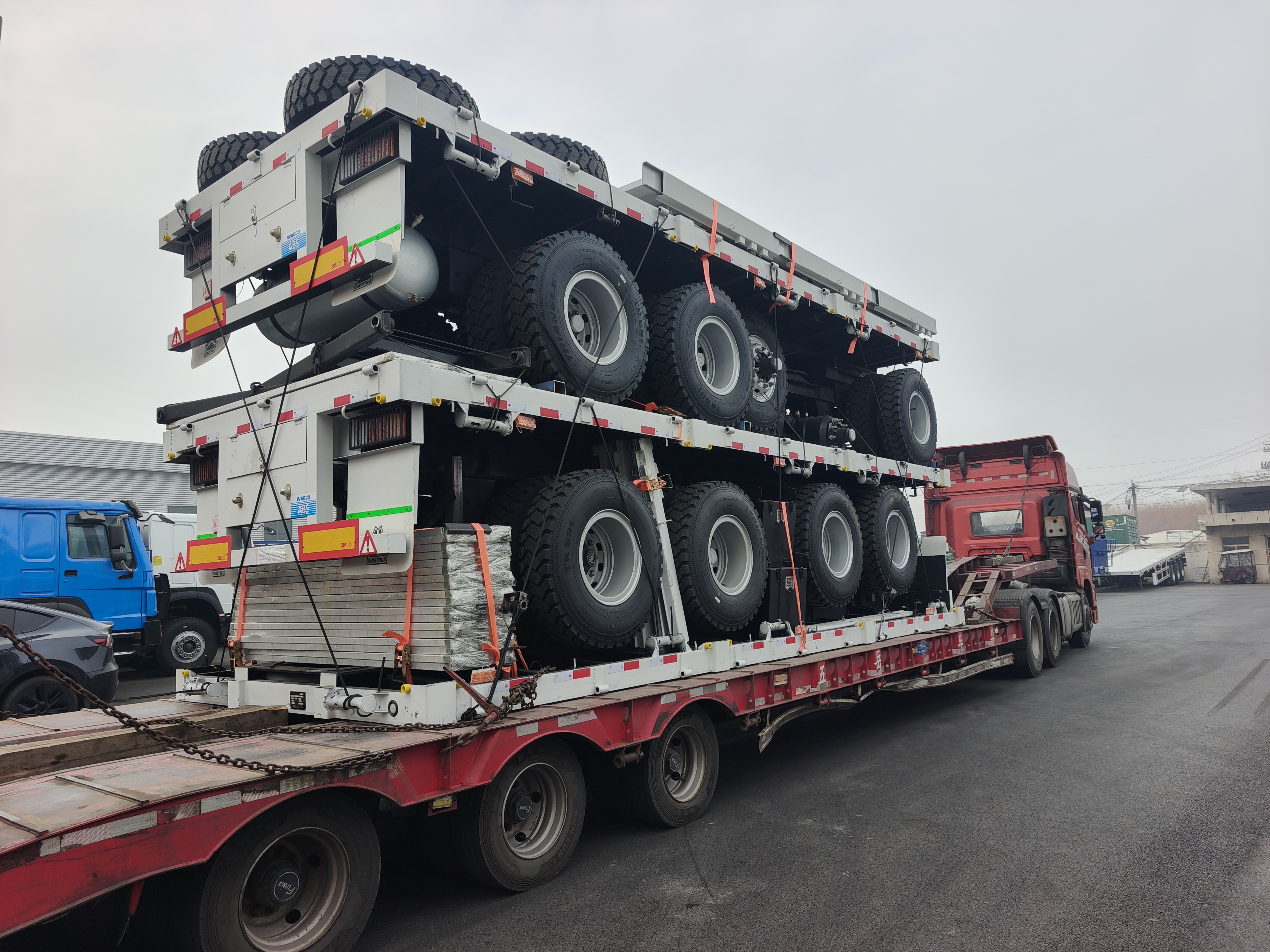 Trailers completos de Derun expandem o alcance global com a remessa para a Somália