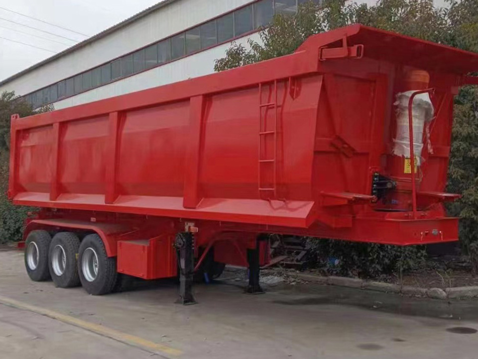 Derun Dump Trailer enviado para a Tanzânia