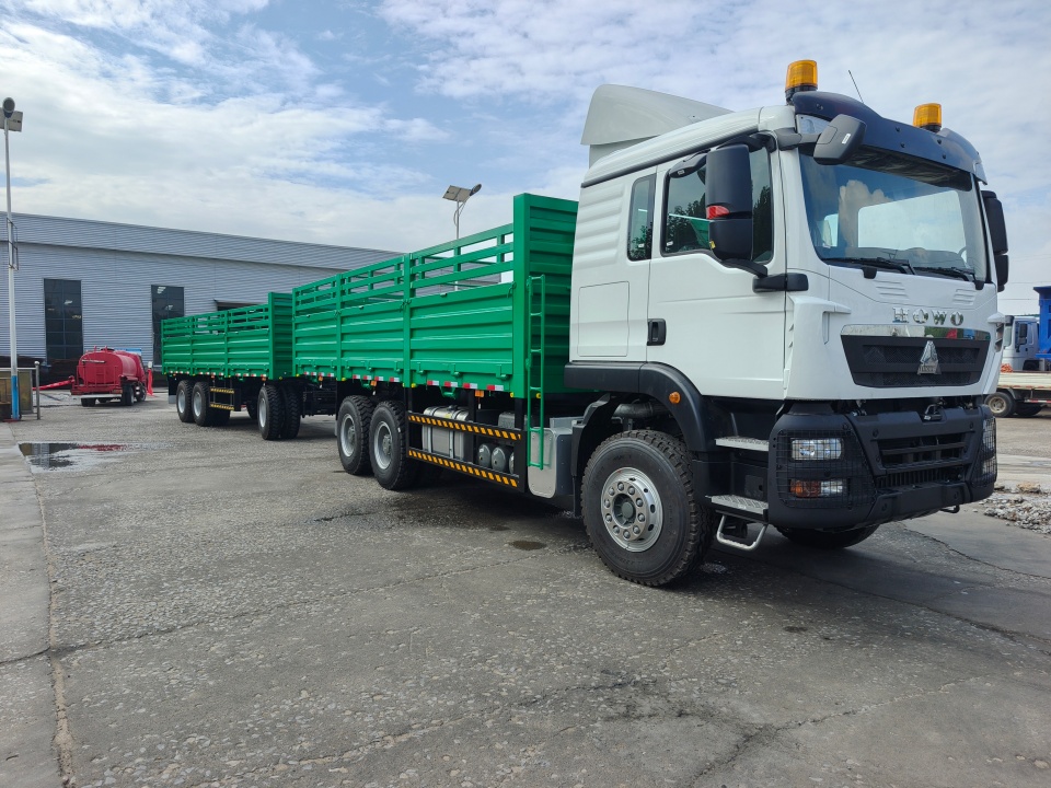 Derun Veículo Howo TX400 Caminhões e reboques enviados para a Etiópia
