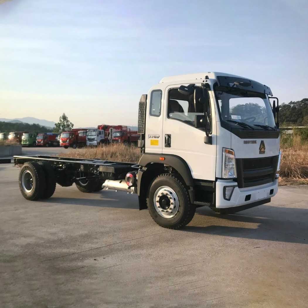 Caminhão de chassi de carga 4x2 Howo
