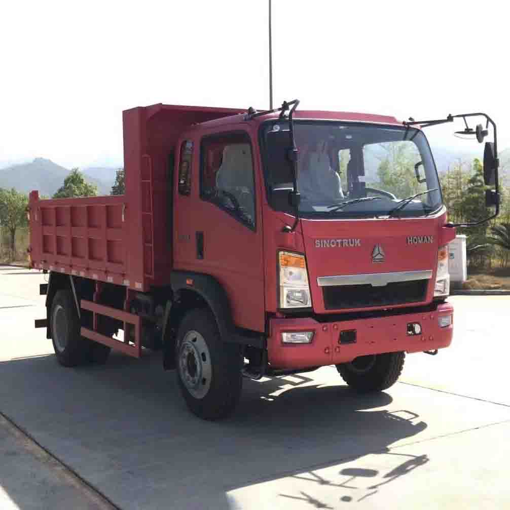 Caminhão sinotruk howo 4x2 traseiro traseiro tipper